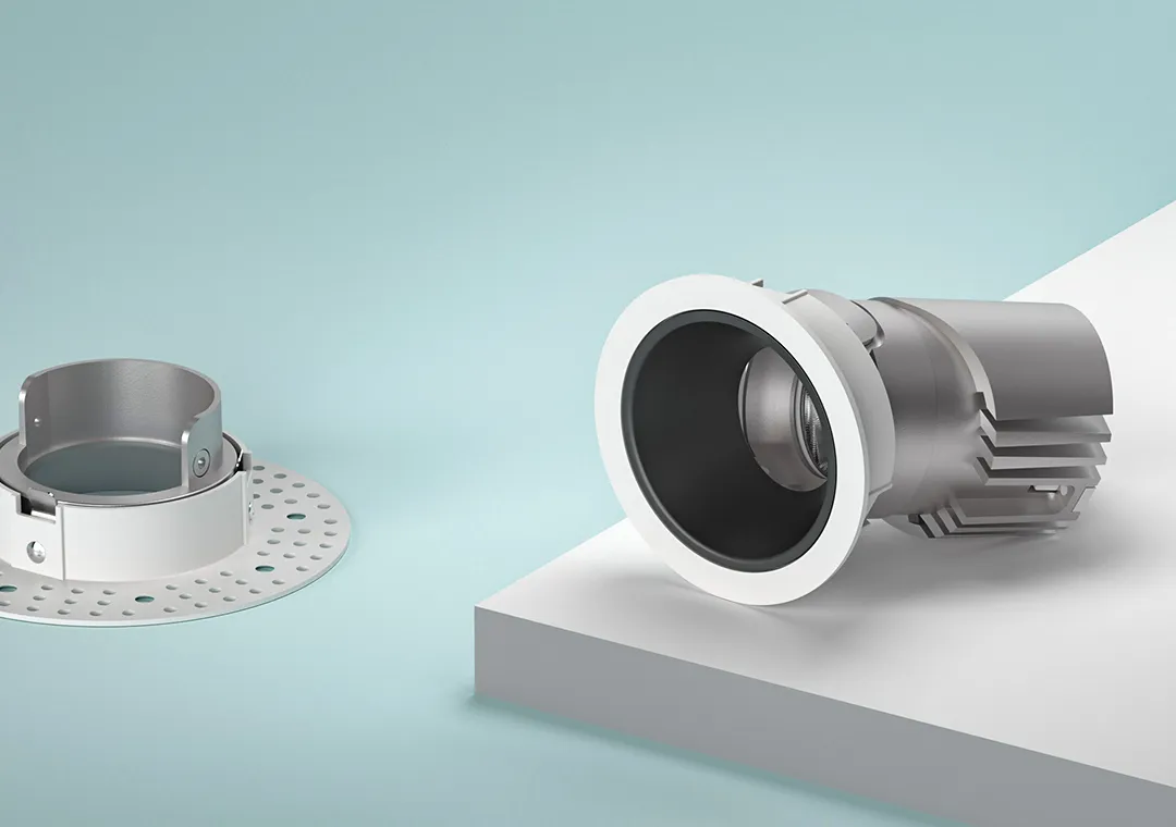 ELLA Round Adjustable Downlight — super-modular design for hospitality spaces